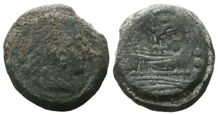 Anonymous, Quadrans, c. 189-180 BC; Æ (11,16 g; 21 mm; 1 h)