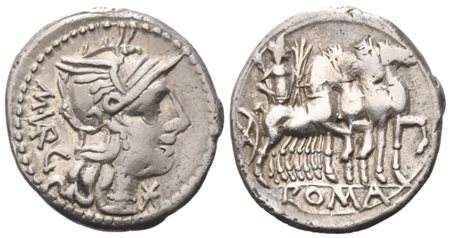 M. Vargunteius, Denarius, 130 BC; AR (3,92 g; 20 mm; 6 h)