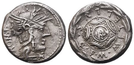 M. Caecilius Metellus, Denarius, 127 BC; AR (3,89 g; 17,5 mm; 12 h)