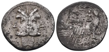 C. Fonteius, Denarius, 114-113 BC; AR (3,46 g; 19 mm; 7 h)