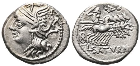L. Appuleius Saturninus, Denarius, 104 BC; AR (3,81 g; 19,5 mm; 12 h)