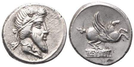 Q. Titius, Denarius, 90 BC; AR (4,05 g; 17,7 mm; 11 h)