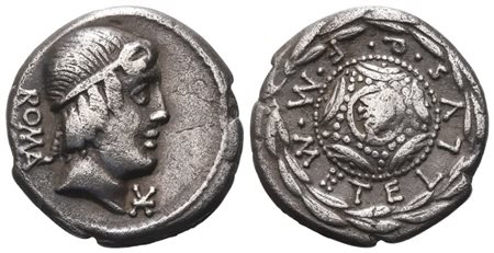 M. Caecilius Metellus, Denarius, 82-80 BC; AR (3,76 g; 17,7 mm)