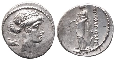 Q. Pomponius Musa, Denarius, 66 BC; AR (3,73 g; 18,3 mm; 10 h)