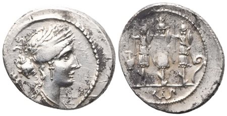 Faustus Cornelius Sulla, Denarius, 56 BC; AR (3,85 g; 20 mm; 3 h)