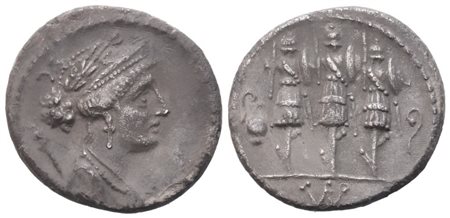 Faustus Cornelius Sulla, Denarius, 56 BC; AR (3,67 g; 18,5 mm; 6 h)