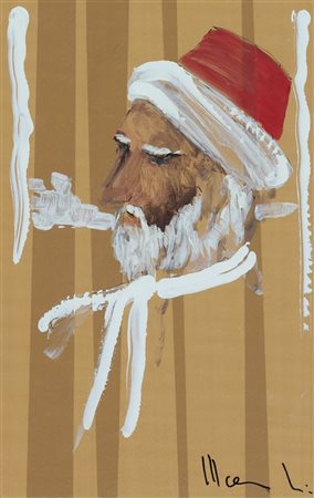 Aldo Mondino (Torino, 1938 - Torino, 2005) Senza titolo, Anni '90 Scotch e...