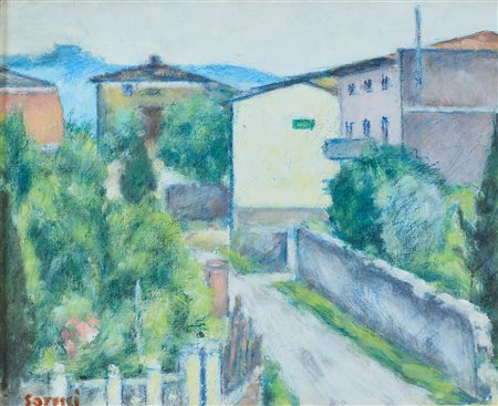 Ardengo Soffici (Rignano sull' Arno (Fi), 1879 - Vittoria Apuana (Lu), 1964)...