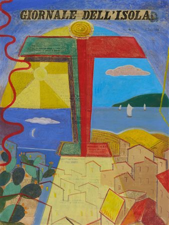 Giulio D'Anna (Villa Rosa, 1908 - Messina, 1978) Il giornale dell'isola,...