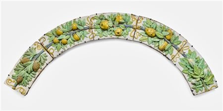 Andrea della Robbia (Firenze 1435-1525)
Cinque porzioni di un monumentale fregi