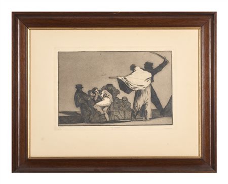 Francisco José de Goya y Lucientes ( Fuendetodos 1746 - Bordeaux 1828 )