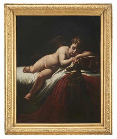Scuola della fine del secolo XVII - inizio del secolo XVIII

"Cupido dormiente"