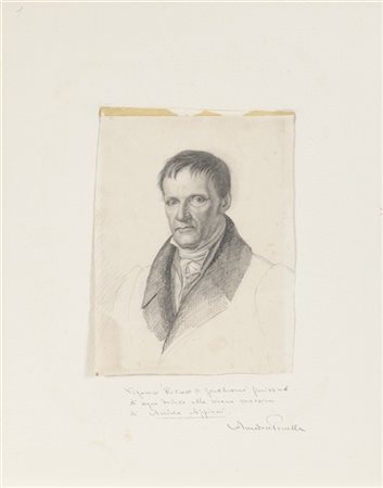 Artista del secolo XIX

"Ritratto di gentiluomo"
matita su carta (cm 24x18)
(di