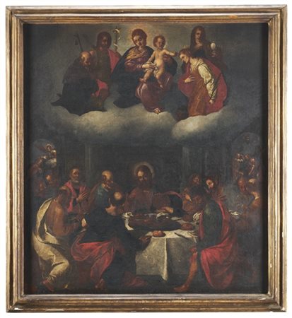 Ambito di Carlo Ceresa, scuola lombarda del secolo XVII

"Ultima Cena con Madon