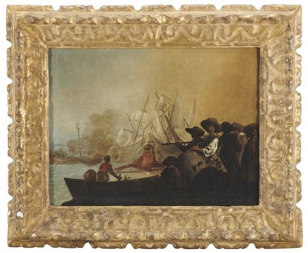 Scuola olandese della fine del secolo XVII - inizio del secolo XVIII

"Marina c