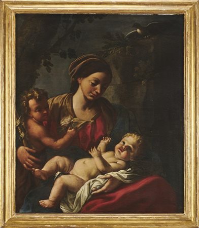 Da Francesco Trevisani, scuola del secolo XVIII

"Madonna con Bambino e san Gio