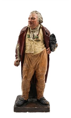 Scultore emiliano, fine secolo XVIII-inizio secolo XIX. Figura caricaturale mas