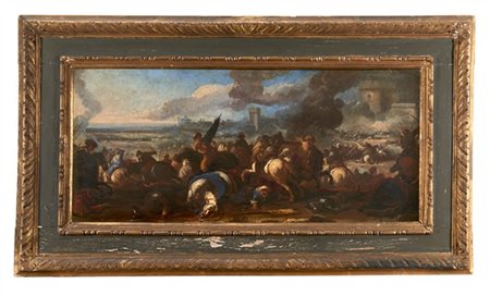 Cerchia di Jacques Courtois, detto Il Borgognone

"Scena di battaglia con caval