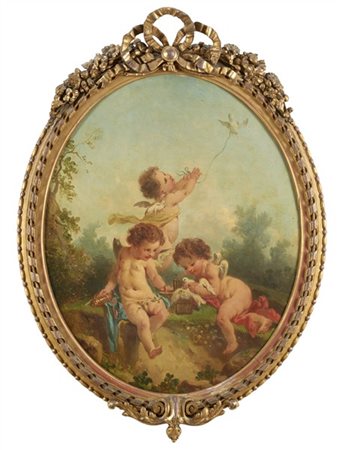 Scuola francese della fine del secolo XVIII - inizio del secolo XIX

"Gioco di