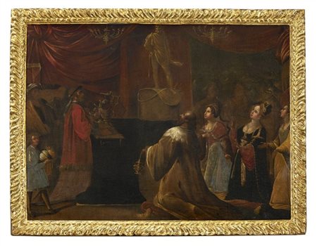Seguace di Frans Francken II, scuola della fine del secolo XVII - inizio del se