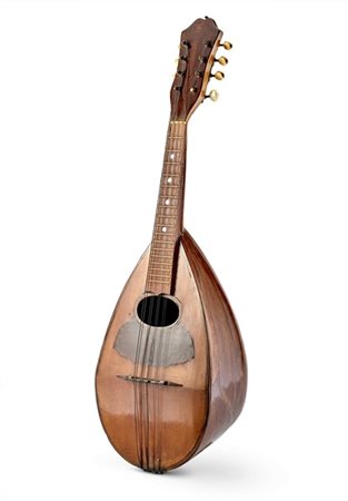 Mandolino di scuola catanese, inizio XX° secoloFondo bombato di 19 d