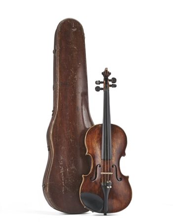 Violino di Aegidius Kloz, Mittenwald 1770 c.
Fondo in due pezzi con marezzatura