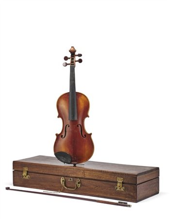 Violino della scuola di Schönbach, 1910-20 c.
Fondo in due pezzi con profonda e