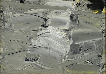 Piero Ruggeri (1930 - 2009) COMPOSIZIONE IN BIANCO N 2, 2005 olio su...