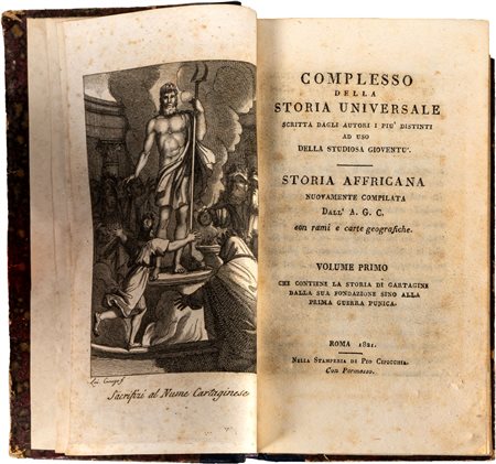 STORIA AFRICANA (COMPLESSO DELLA STORIA UNIVERSALE) Roma, Pio Cipicchio,...