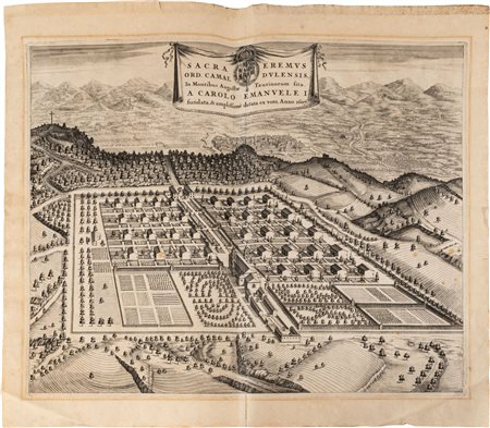 ANTICA STAMPA EREMO CAMALDOLESI - Sacra Eremus Ord. Camaldulensis, In...