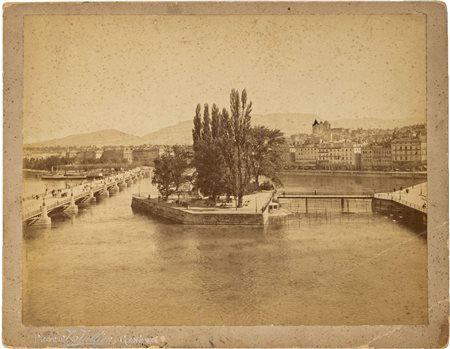 FOTOGRAFIA DELLA CITTA' DI GINEVRADi J. Jullien, Ginevra, dicembre...