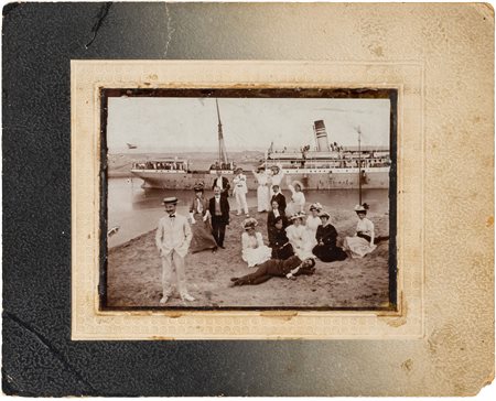 FOTOGRAFIA INAUGURAZIONE CANALE DI SUEZFotografia di gruppo nel giorno...