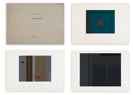 GIOVANNI KOROMPAY (1904-1988) - Tre serigrafie, 1978
