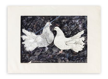 GIANCARLO POZZI (1938) - Senza Titolo, 1989