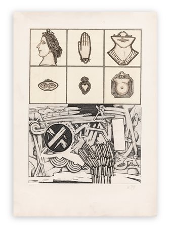 LUCIO DEL PEZZO (1933-2020) - Decalogo n.3, 1976/1978