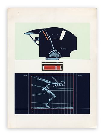 SERGIO SARRI (1938) - Senza Titolo, 1974