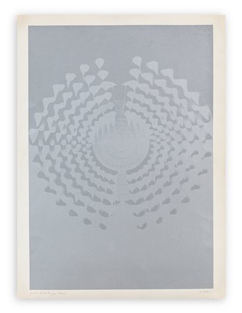 ENRICO CASTELLANI (1930-2017) - Compendio, 1974