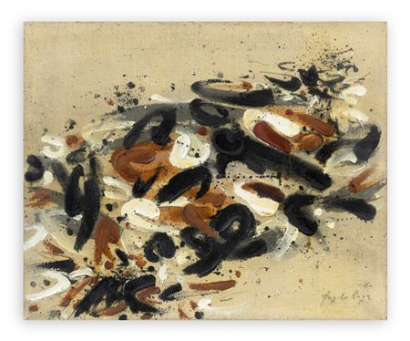 ANGELO RUGA (1930-1999)  - Senza Titolo, 1960
