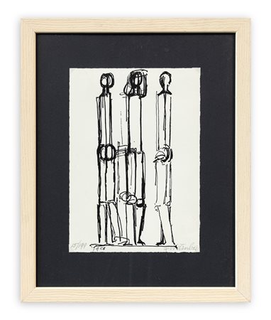 FRITZ WOTRUBA (1907-1975) - Drei Figuren, 1958