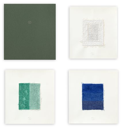 HELMUT DIRNAICHNER (1942)  - Tre opere per Titus Lucretius Caro, 2011