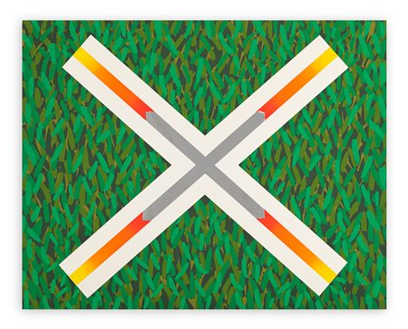 CONCETTO POZZATI (1935-2017) - Croce di Sant'Andrea, 1972