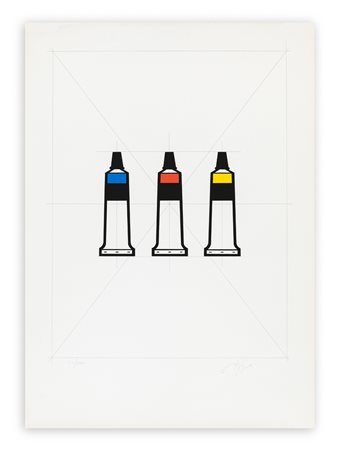 TINO STEFANONI (1937-2017) - Tubetti di colore