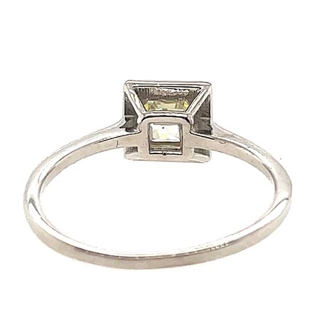 ANELLO IN ORO BIANCO 1.56 GR CON DIAMANTI E BRILLANTI - RNG21214