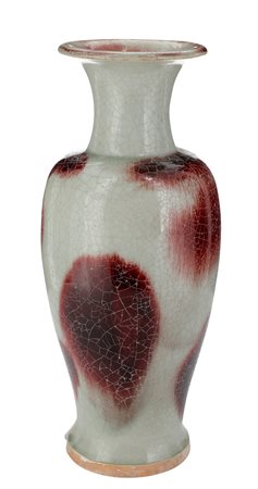 Cina. XX secolo
Vaso a balaustro