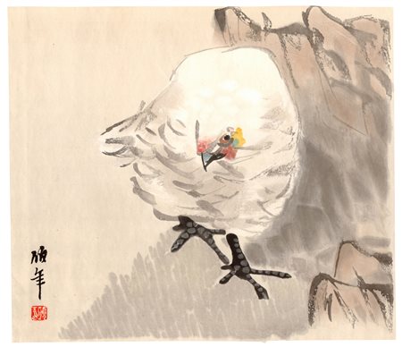 Cina. I metà del XX secolo (1900 - 1949)
Gallina, 1930 ca.