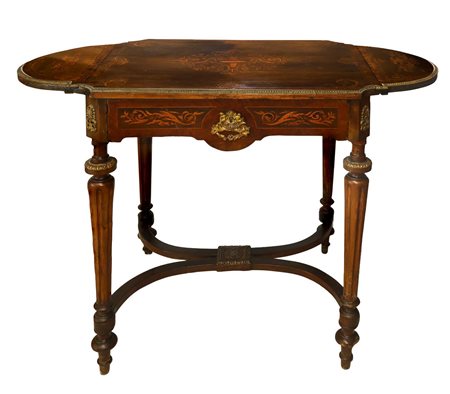 Tavolinetto a bandelli Napoleone III, France 19° secolo