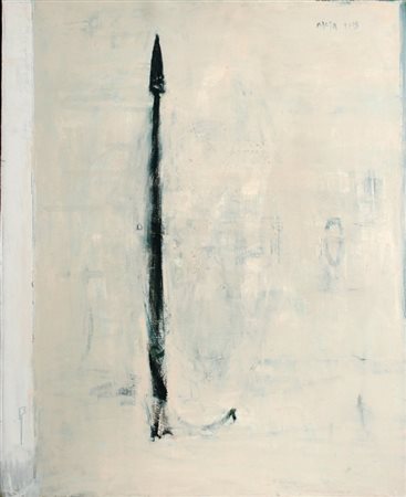 Pizzi Cannella Piero (Roma 1955) “Malta” 1998 olio ed encausto su tela (cm...