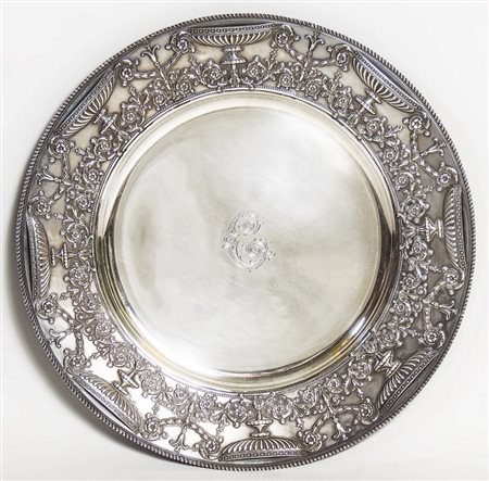 PIATTO IN ARGENTO STERLING - STERLING SILVER PLATE New York, Tiffany & Co,...