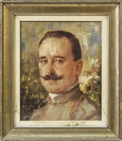 ANGELO BRANDO (1878-1955) Ritratto maschile - Male Portrait olio su tela...