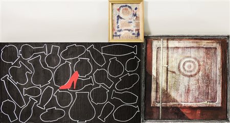 LOTTO DI DIPINTI - PAINTINGS LOT Verani, Rendesi e Viti, firmati, due in...